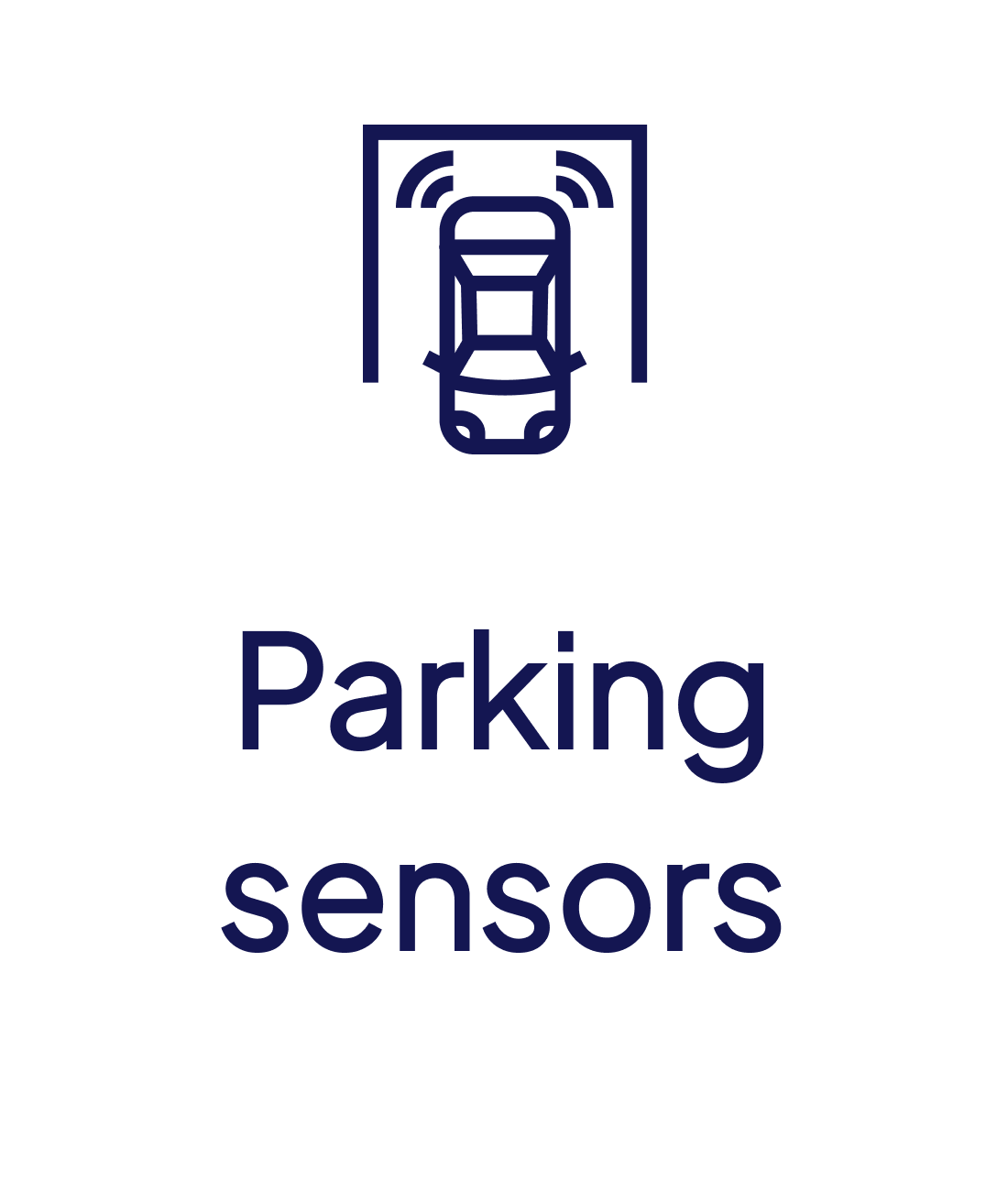 حساسات اصطفاف السيارة