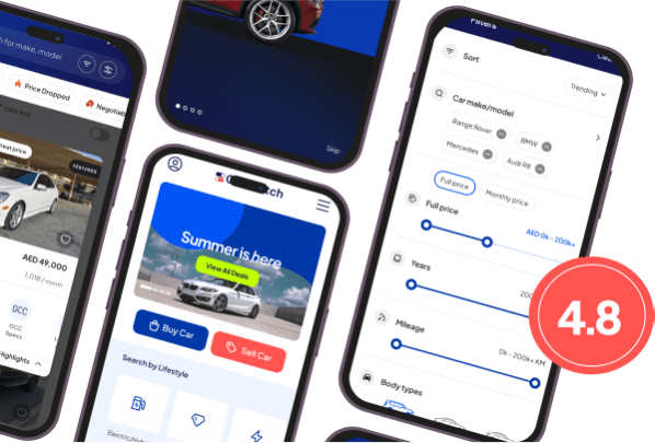 CarSwitch App Screenshots