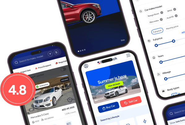 CarSwitch App Screenshots